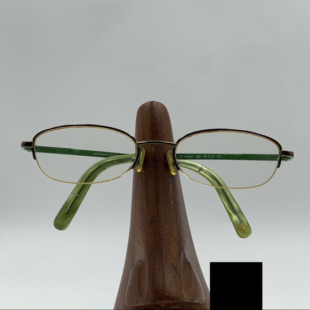 Vintage Banana Republic Bronze Oval Sunglasses